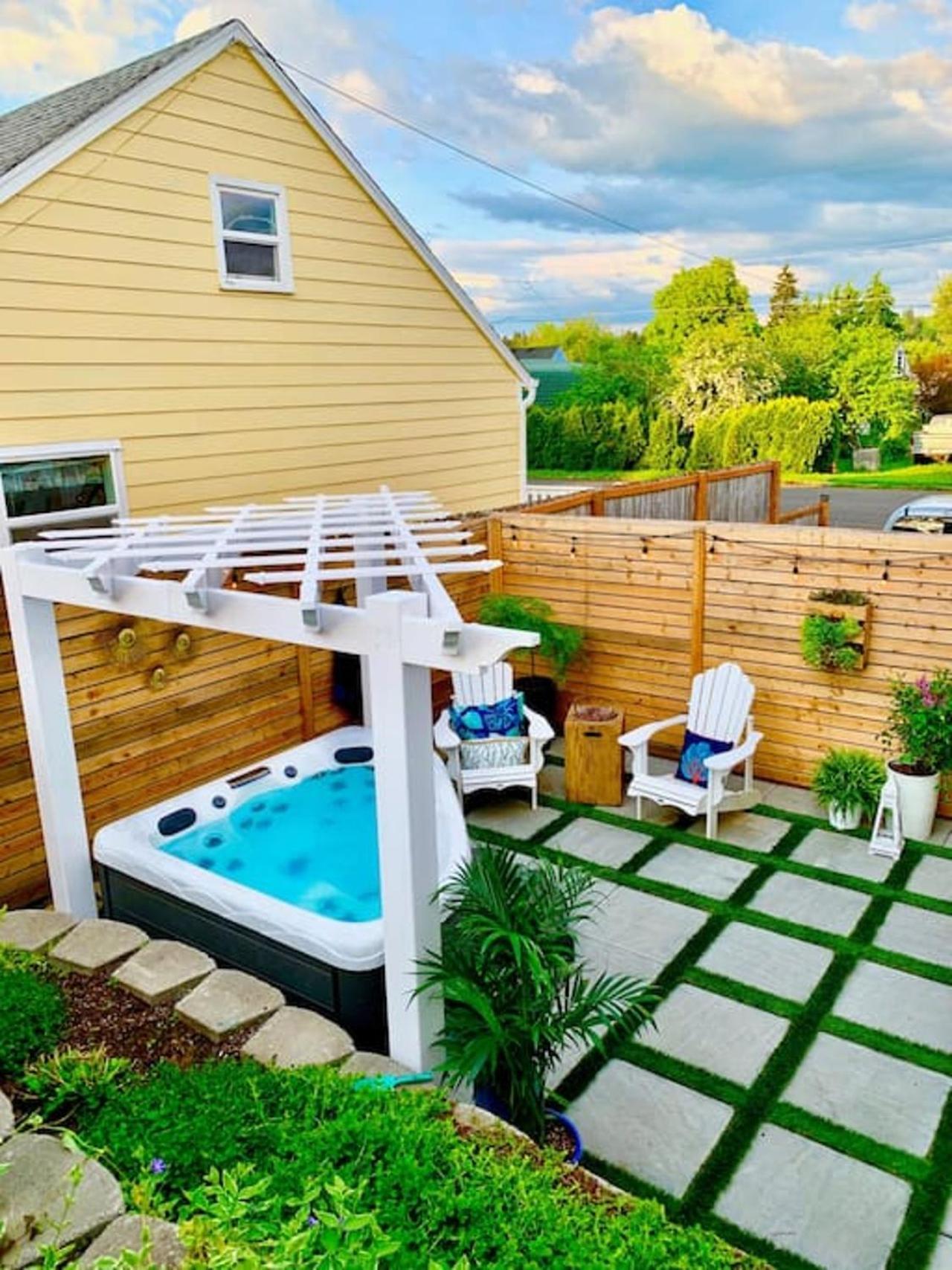 Private New Garden Apartment W Hot Tub Camas Εξωτερικό φωτογραφία